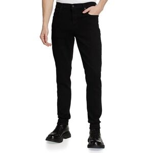Moussy Pageland Skinny Jean Men's 34 Black Slim Denim (33x31) Classic Emo Goth